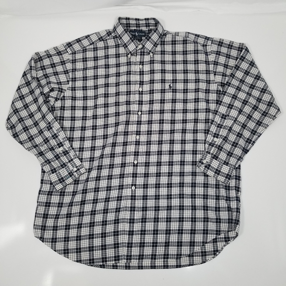 Other - Polo Ralph Lauren Blake Plaid Long Sleeve Button Down Shirt Size XL
